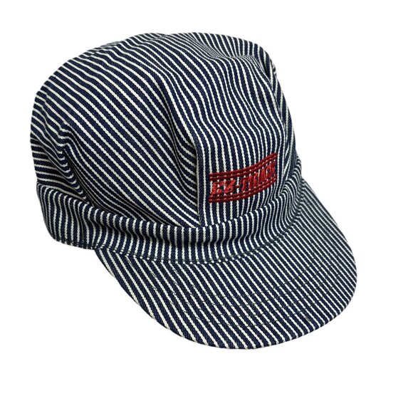 Train Engineers Cap EZ Track Embroidered on front - Picture 1 of 5